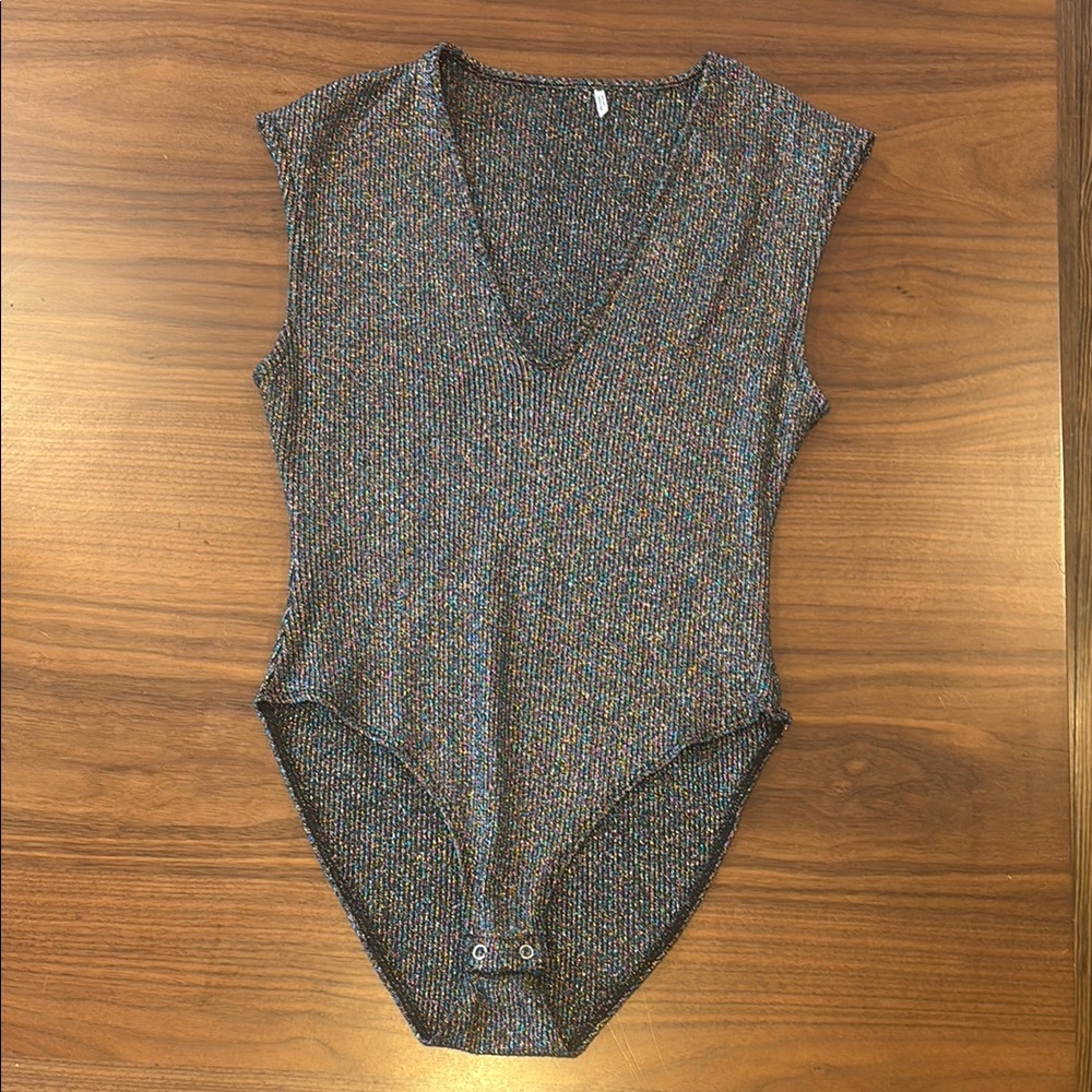 Multicolor Knit women’s bodysuit